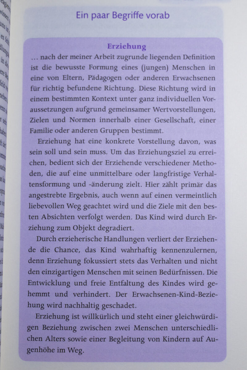 Erziehung